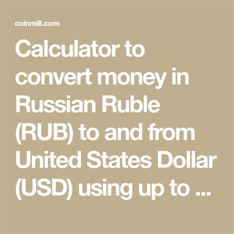 dollars to rubles conversion|Convert US Dollar to Russian Ruble